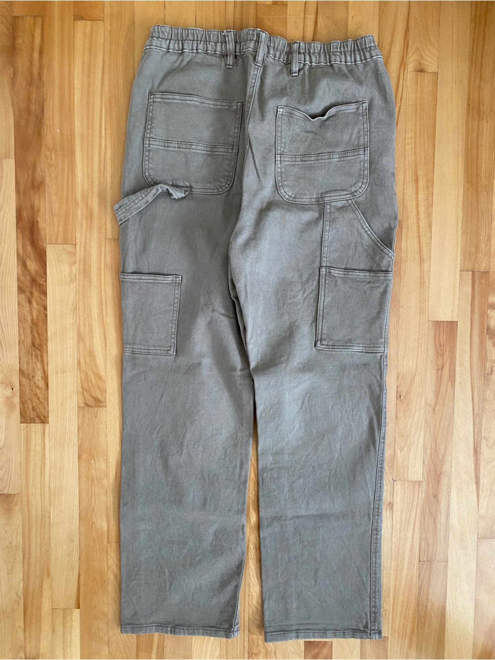 Ardene Women’s Tan Cargo Pants with Multiple Pockets